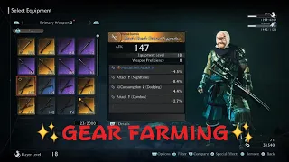 Rise of the Ronin : Gear farming by killing Wandering Samurai (Player AI)