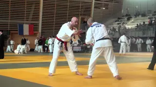 Pascal JAAFAR vs M.PERRAUD  M3 -81kg Masters Judo de tours 2016