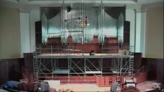 Pipe Organ Installation Live Stream - September 22, 2016