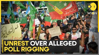 Pakistan Elections: Imran Khan supporters take to the streets, allege poll rigging | WION