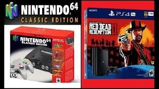 Nintendo 64 Classic is Coming? Red Dead Redemption 2 1TB PlayStation 4 Pro. Sniper Elite III