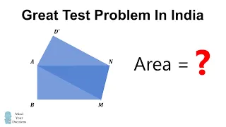 Great Problem From Test In India - How To Solve It