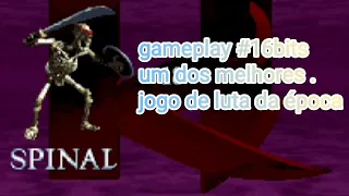 Gameplay #16bits ... um clássico dos jogos de luta.