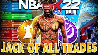 THEE GREATEST JACK OF ALL TRADES BUILD NBA 2K22! 96 BADGES