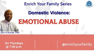 Domestic Violence: Emotional Abuse