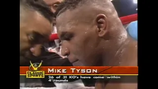 Mike Tyson vs Frank Bruno 1   25/2/1989