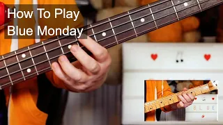 'Blue Monday' New Order Guitar & Bass Lesson