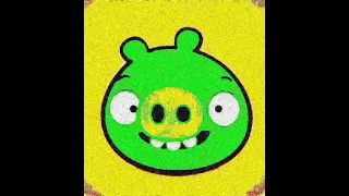 bad piggies theme deep fried and extreme low quality