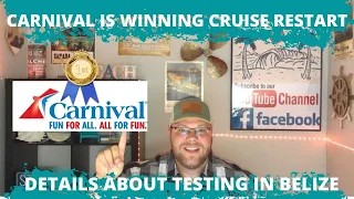 CRUISE NEWS: DETAILS ON CARNIVAL VISTA TESTING IN BELIZE & MORE | CARNIVAL IS WINNING CRUISE RESTART