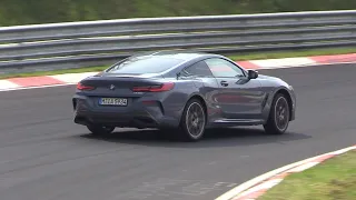 2020 BMW 8 Series 840i - Exhaust SOUNDS On The Nurburgring!