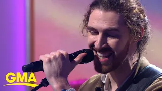 Singer Hozier talks new album and performs