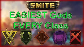 SMITE: Top 3 EASIEST Gods in EVERY Class