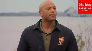 BREAKING NEWS: Maryland Gov. Wes Moore Holds Press Briefing On Francis Scott Key Bridge Response