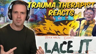 Psychotherapist REACTS to Juice Wrld and Eminem Lace it