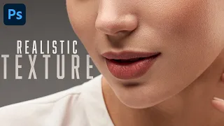 EASIEST Way To Add REALISTIC SKIN TEXTURE in Photoshop - Action