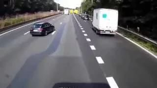 Idiot Driver Changing Lanes Causes Horrible Car Accident   OurWorldMyWay com