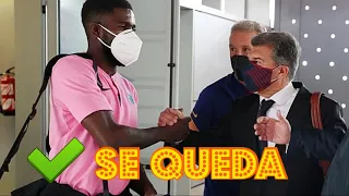 🚨 officiel Umtiti reste au Barça🚨