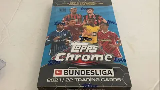 Topps Chrome Bundesliga 2021/22 Lite Box Opening *Exclusive Gold Raywave Parallels*