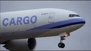 China Airlines Cargo Boeing 777F B-18777 Landing at Narita 16R | NRT/RJAA