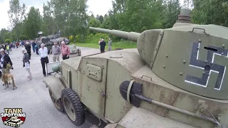 BA-10 Walkaround - Soviet/Finnish WW2 Armored Car - Armoured Division 75th Anniversary