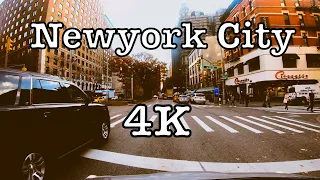 Driving NYC 4K - Broadway Ave - Manhattan USA