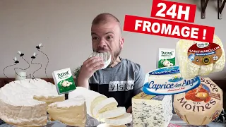 JE MANGE QUE DU FROMAGE PENDANT 24H | CHALLENGE