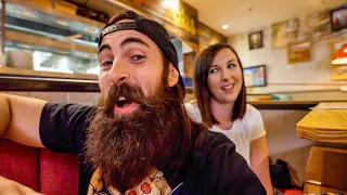 ME VS. SISTER VS. ALL YOU CAN EAT PIZZA AT BELLA ITALIA | BeardMeatsFood