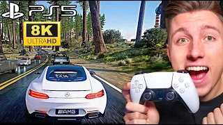 das 1. mal GTA 5 auf PLAYSTATION 5 spielen! (unglaublich)