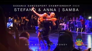 ⭐️ STEFANO DI FILIPPO & ANNA MELNIKOVA | LAST DANCE | SAMBA | OCEANIA DANCESPORT CHAMPIONSHIP 2023