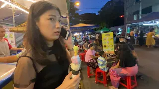 CHINATOWN 🇲🇲 MYANMAR In A Good Sunday Vibe - People’s Life in the evening YANGON