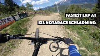 Fastest run at NotARace IXS Schladming