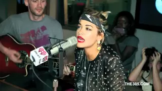 Rita Ora performing "How We Do (Party) " and "R.I.P." (Acoustic Versions)