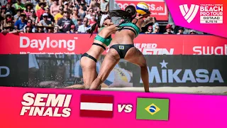 Kravcenoka/Graudina vs. Duda/Ana Patrícia - Semi Final Highlights Gstaad 2022 #BeachProTour