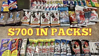 BIG RANDOM 50 PACK / $700 BASEBALL CARD PACK OPENING!  LOTS OF AUTOS!