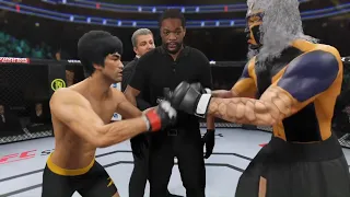 UFC 4 | Bruce Lee vs. Crusader Fighter (EA sports UFC 4)