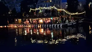 Lichterserenade auf der Donau - Serenade of Lights on the Danube. Ulm - Neu-Ulm 22. Juli 2023