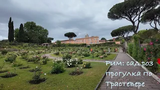 Рим: апельсиновые сады, сад роз, прогулка по центру Трастевере.