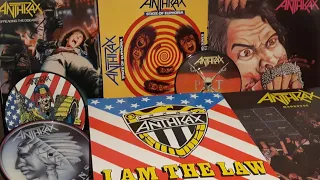 A is for ANTHRAX • The Record Collecting ALPHABET Round 1 • METAL THRASHING MAD!!!