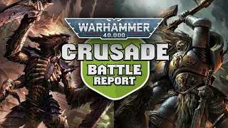 Tyranids vs Space Wolves - Crusade Incursion Warhammer 40k Battle Report Ep 3