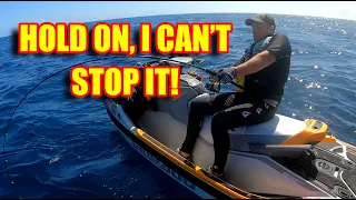 Hooking massive fish on softbaits with the 2023 Sea-Doo FISH PRO Trophy