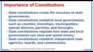 Structure and Function of State Government