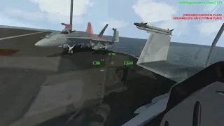 Falcon 4 BMS: F/A-18D Hornet Cold Start and Carrier Takeoff