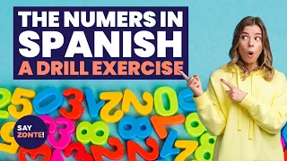 The numbers in Spanish | A Listening Comprehension exercise (advanced)🥵 #learnspanish #spanishdrill