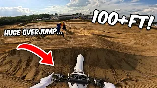 I Jumped WAY Too Far...Chaos at Day In The Dirt!
