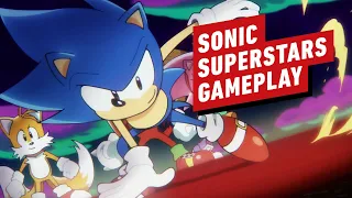 13 Minutes of Sonic Superstars Gameplay on PS5