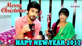 Manish Goplani & Jigyasa Singh Interview | Merry Christmas & Happy New Year 2017 | Telly Reporter