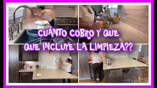 ✅✅CUÁNTO COBRO Y LO QUE INCLUYE Y NO INCLUYE EL COSTO DE LA LIMPIEZA 🙏