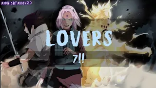 『Nightcore』Lovers - 7!! 〘Naruto Shippuuden Opening 9〙 (lyrics)