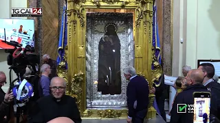 Servizio Tg - festa della Madonna di Capocolonna 2023: la calata del Quadro
