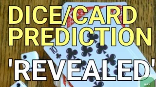 MAGIC DICE/CARD PREDICTION TRICK plus full tutorial.